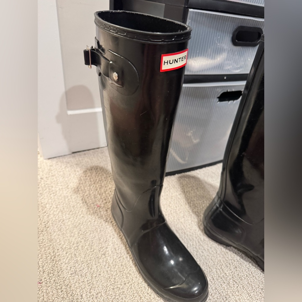 Hunter Tall Rain Boots size 10